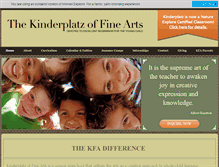 Tablet Screenshot of kinderplatz.org
